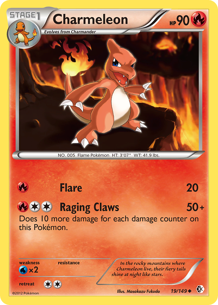 Charmeleon 19/149 Uncommon Boundaries Crossed NM/M