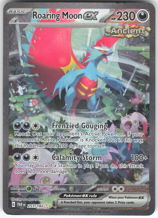 Roaring Moon ex Special Illustration Rare SV04: Paradox Rift 251/182 NM