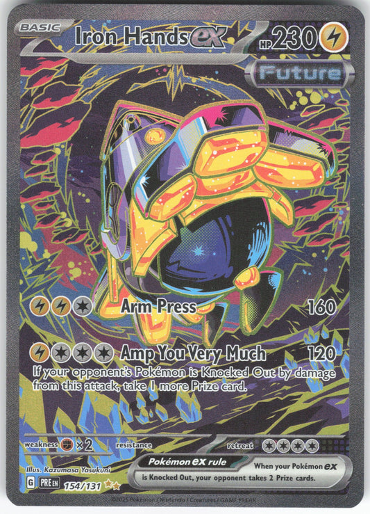 Iron Hands ex Special Illustration Rare SV: Prismatic Evolutions 154/131 NM