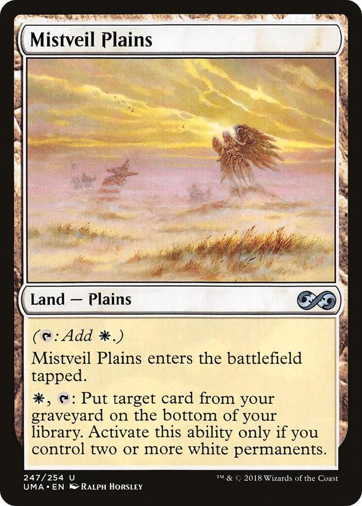 Mistveil Plains 247 Uncommon Ultimate Masters NM/M