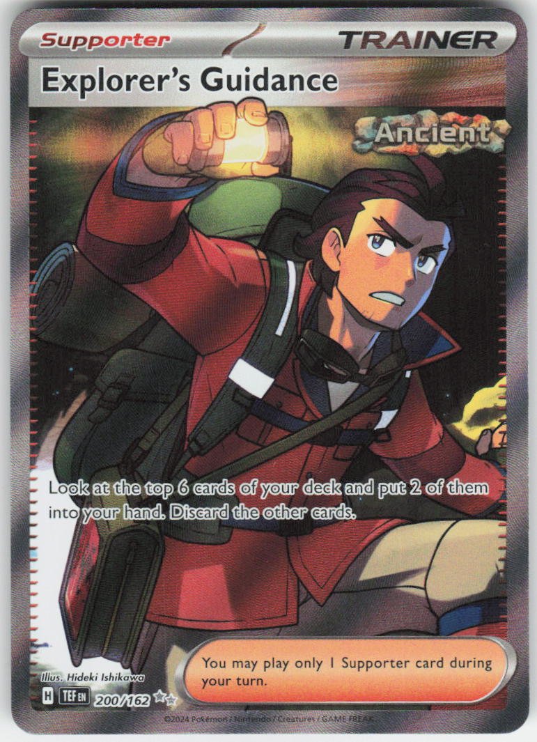 Explorer's Guidance - Ultra Rare SV05: Temporal Forces 200/162 NM