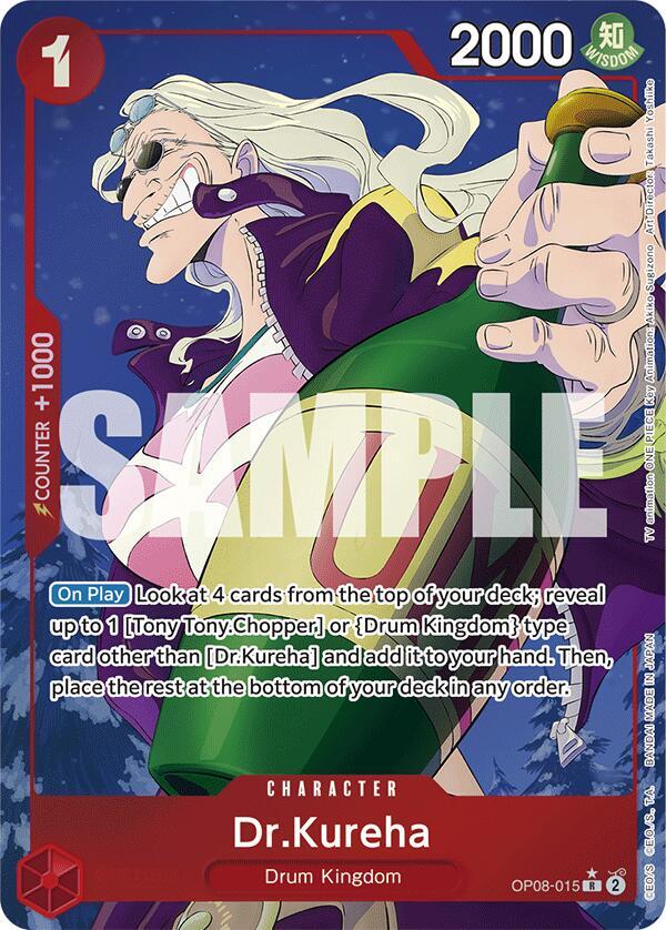 Dr.Kureha (Parallel) OP08-015 Rare Two Legends NM/M