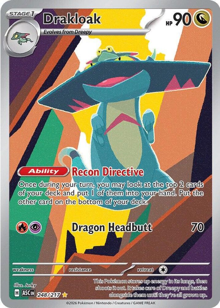 Drakloak 248/217 Illustration Rare Ascended Heroes NM/M