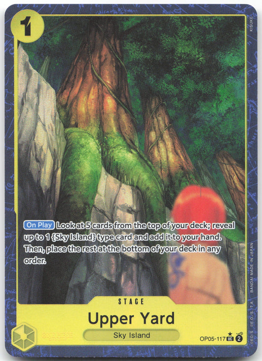 Upper Yard (Alternate Art) UC Premium Booster -The Best- OP05-117 NM