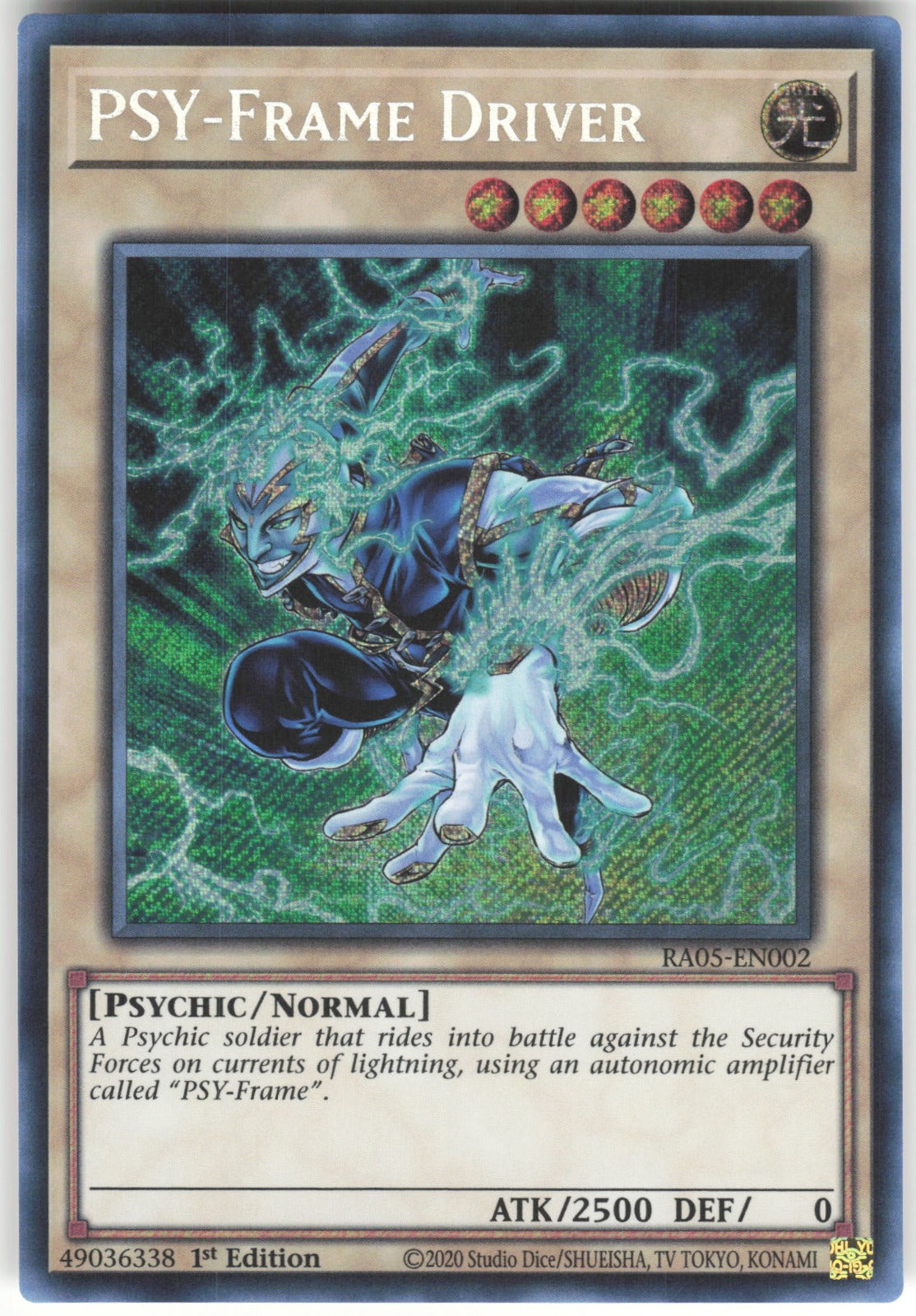 PSY-Frame Driver (Secret Rare) Secret Rare Rarity Collection 5 RA05-EN002 NM