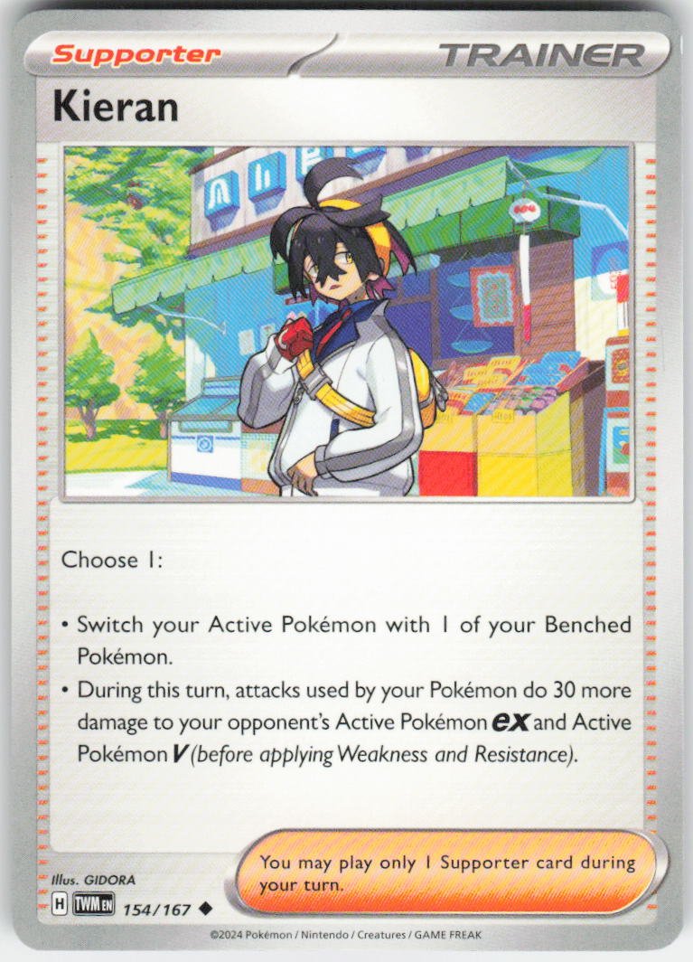 Kieran - Uncommon SV06: Twilight Masquerade 154/167 NM