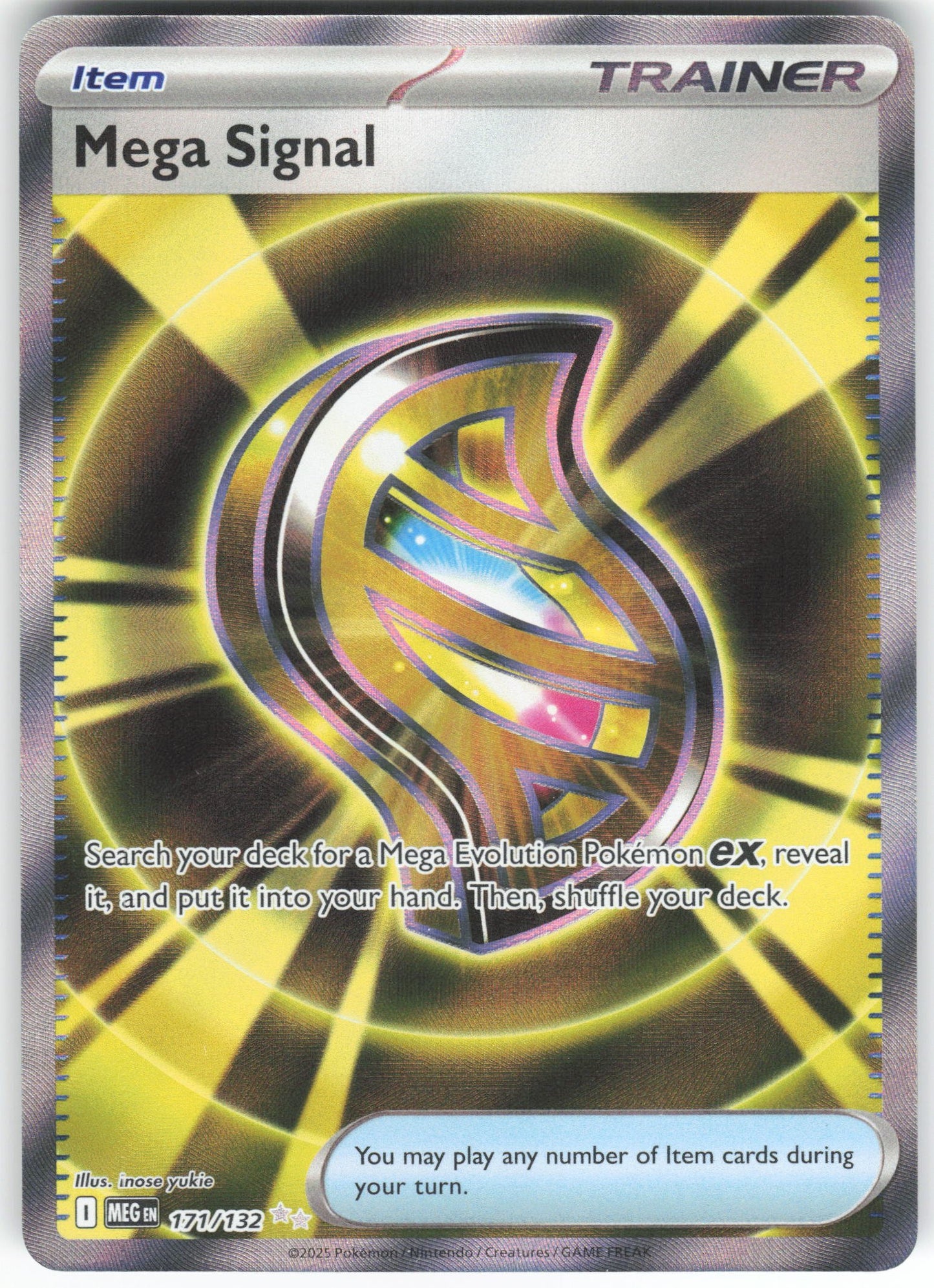 Mega Signal - Ultra Rare ME01: Mega Evolution 171/132 NM