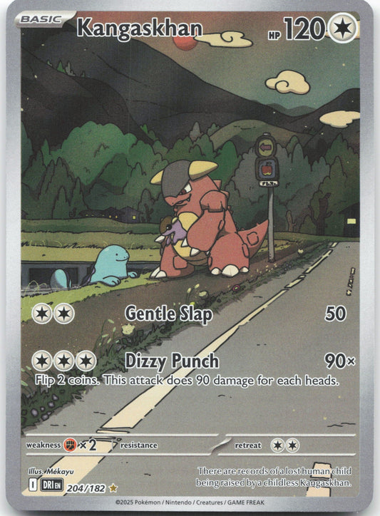 Kangaskhan - Illustration Rare SV10: Destined Rivals 204/182 NM