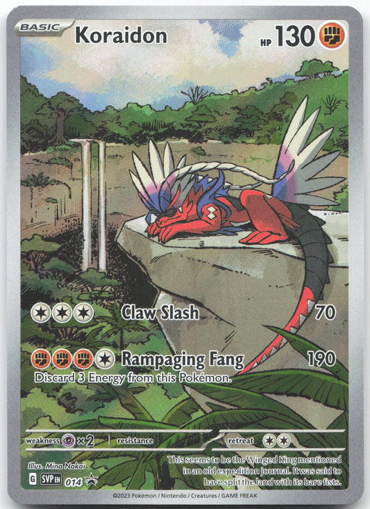 Koraidon - Promo SV: Scarlet & Violet Promo Cards 014 NM