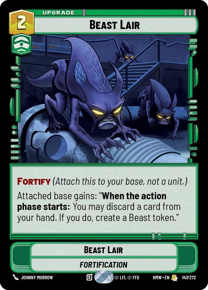Beast Lair 147/272 Rare Homeworlds NM/M