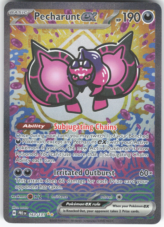 Pecharunt ex Special Illustration Rare SV: Prismatic Evolutions 163/131 NM