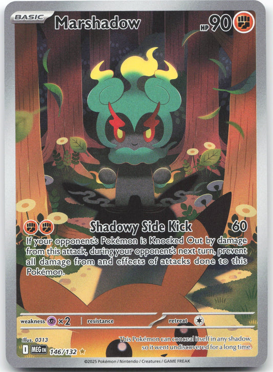 Marshadow - Illustration Rare ME01: Mega Evolution 146/132 NM