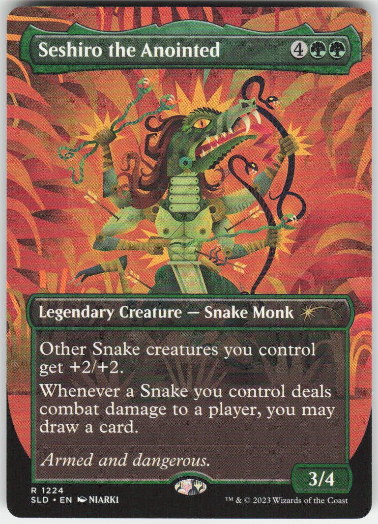 Seshiro the Anointed R Secret Lair Drop Series 1224 NM