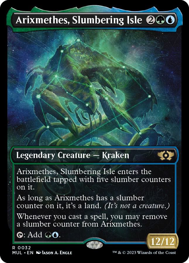 Arixmethes, Slumbering Isle 32 March of the Machine: Multiverse Legends NM/M