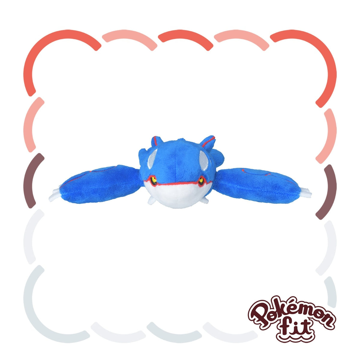 Pokemon Center Exclusive | Pokemon Fit Plush Toy - Kyogre
