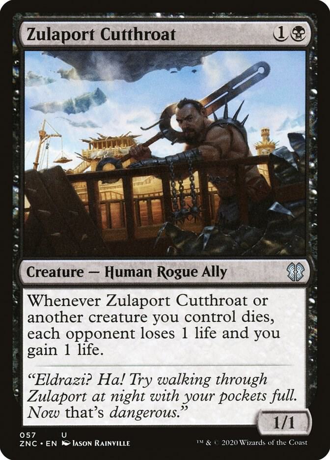 Zulaport Cutthroat 57 Uncommon Commander: Zendikar Rising NM/M