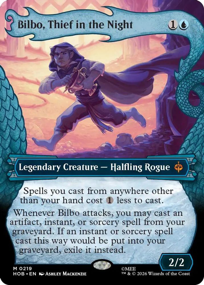 Bilbo, Thief in the Night (Showcase) 219 Mythic The Hobbit NM/M