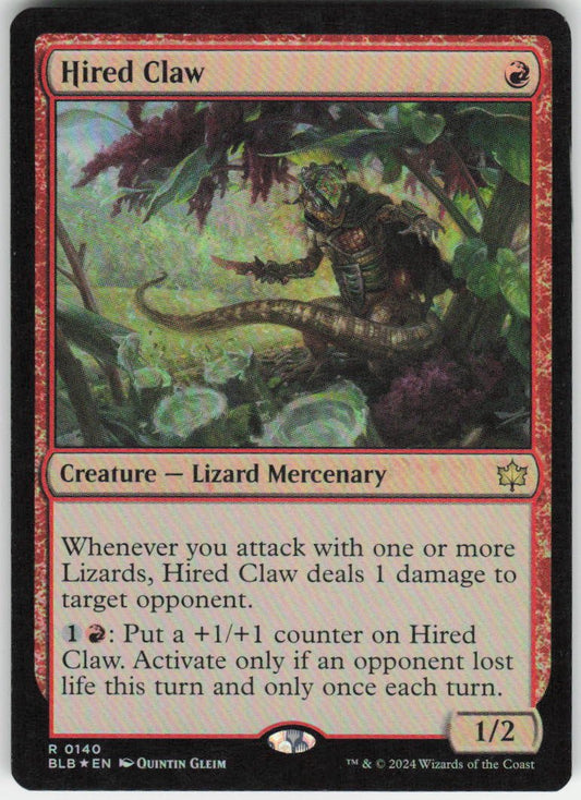 Hired Claw R Bloomburrow 140 NM