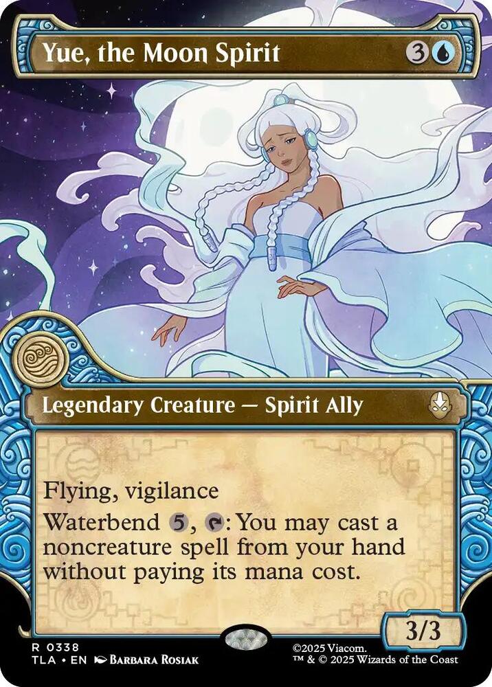 Yue, the Moon Spirit (Showcase) 338 Rare Avatar: The Last Airbender NM/M
