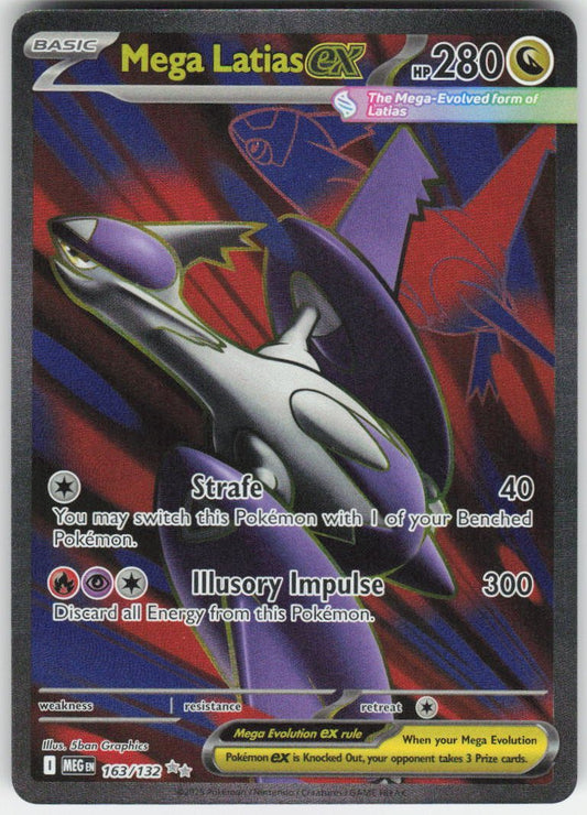 Mega Latias ex - Ultra Rare ME01: Mega Evolution 163/132 NM