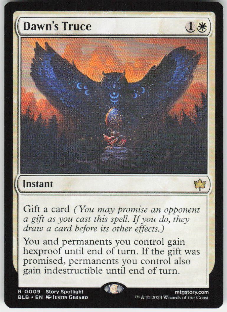 Dawn's Truce R Bloomburrow 9 NM