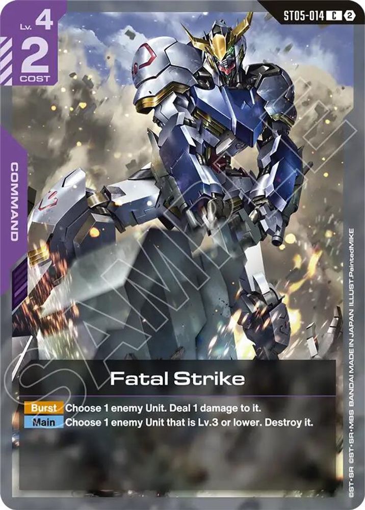 Fatal Strike ST05-014 C Deck Build Box Freedom Ascension NM/M