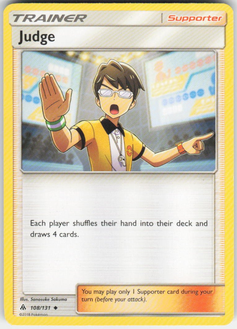 Judge Uncommon SM - Forbidden Light 108/131 NM