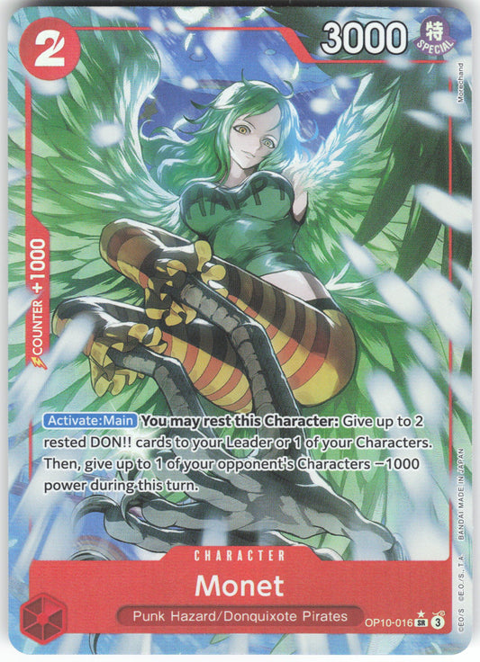Monet (Parallel) SR Royal Blood OP10-016 NM