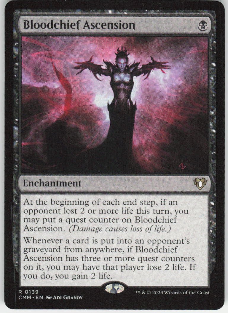 Bloodchief Ascension R Commander Masters 139 NM