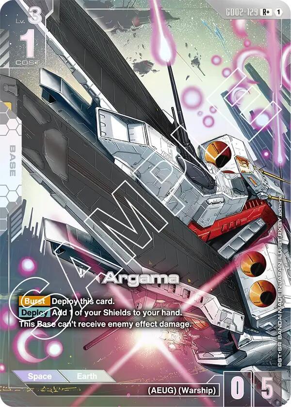 Argama (R+) GD02-129 R+ Dual Impact NM/M