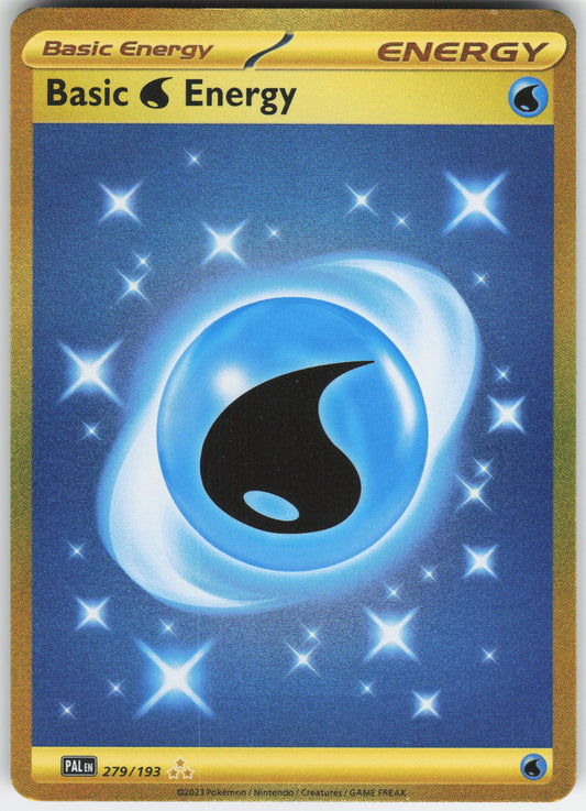 Basic Water Energy - Hyper Rare SV02: Paldea Evolved 279/193 NM