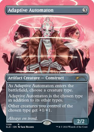 Adaptive Automaton (Borderless) 1109 Foil Rare Secret Lair Drop Series NM/M