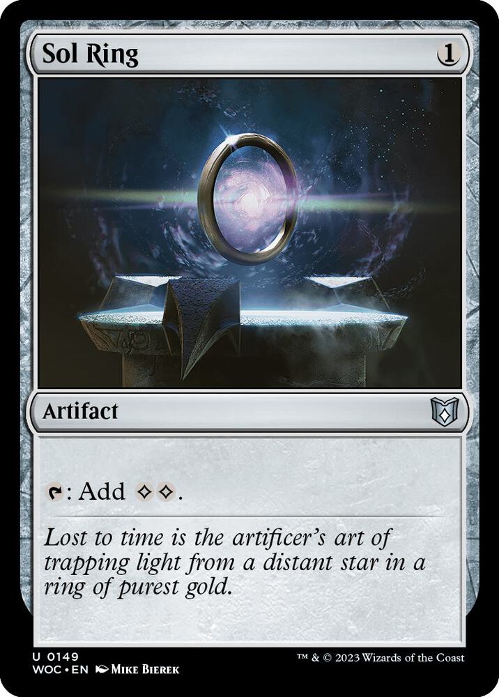 Sol Ring 149 Uncommon Commander: Wilds of Eldraine NM/M