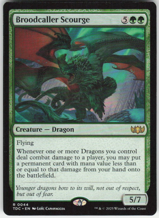 Broodcaller Scourge R Commander: Tarkir: Dragonstorm 44 NM
