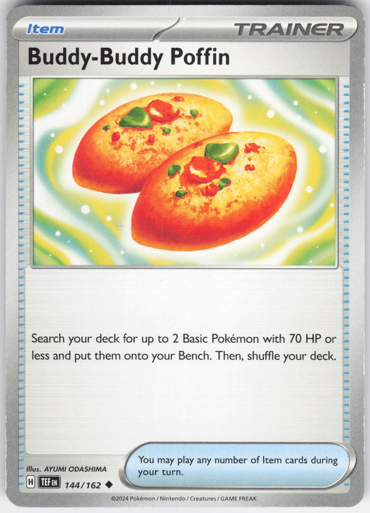 Buddy-Buddy Poffin Uncommon SV05: Temporal Forces 144/162 NM