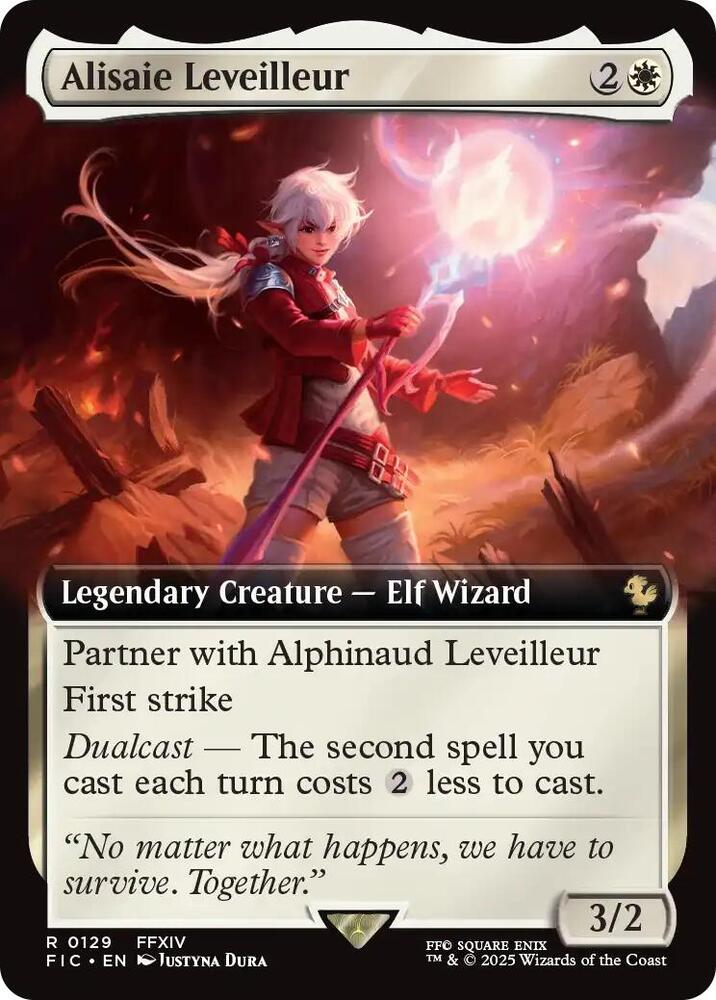 Alisaie Leveilleur (Extended Art) 129 Rare Commander: FINAL FANTASY NM/M