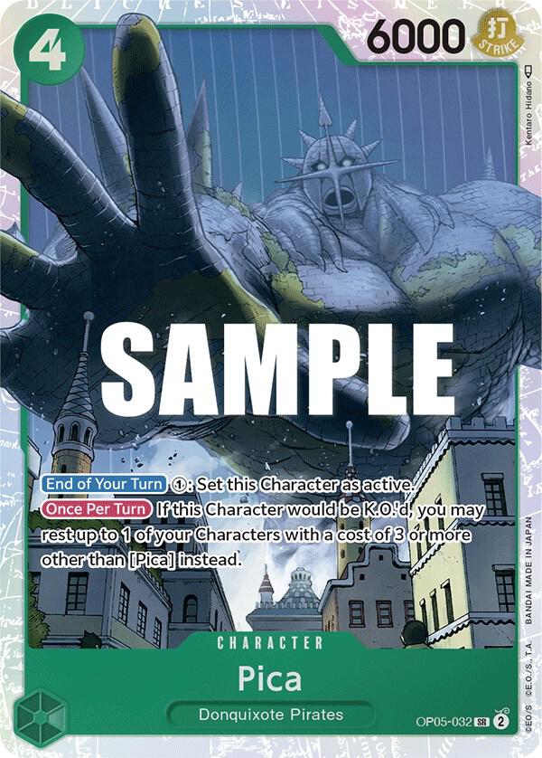 Pica OP05-032 Super Rare Awakening of the New Era NM/M