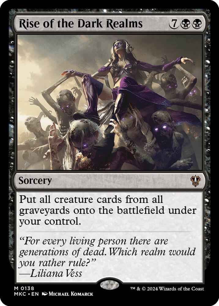 Rise of the Dark Realms 138 Mythic Commander: Murders at Karlov Manor NM/M