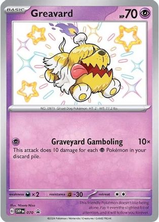 Greavard 070 Promo Scarlet & Violet Promo Holo NM/M