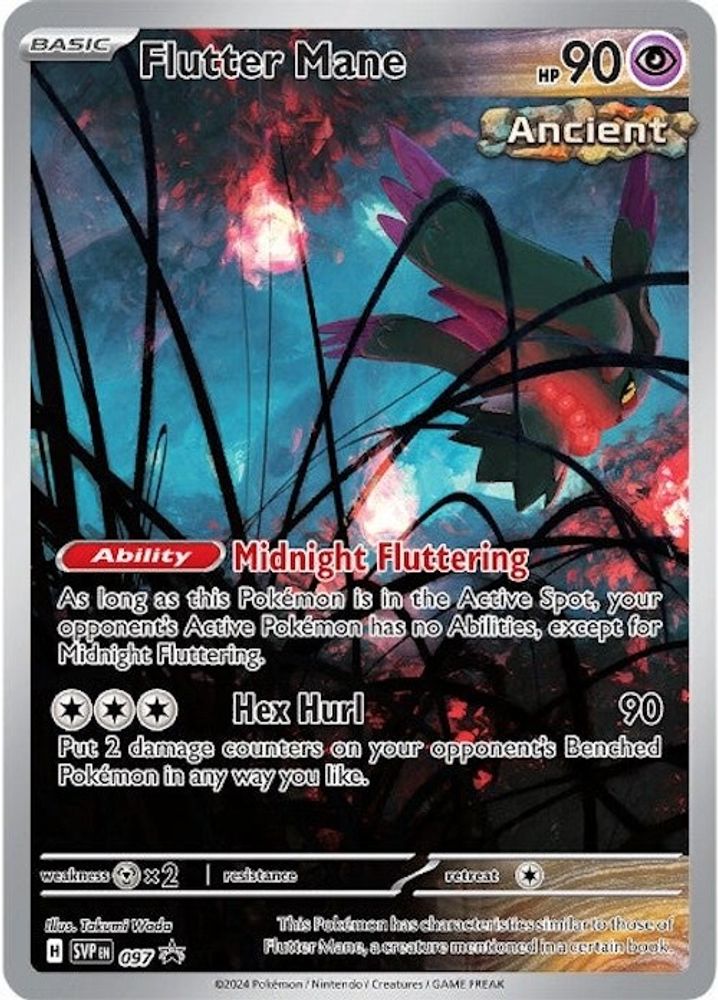 Flutter Mane 097 Promo Scarlet & Violet Promo Holo NM/M