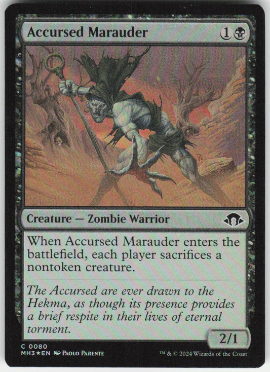 Accursed Marauder C Modern Horizons 3 80 NM