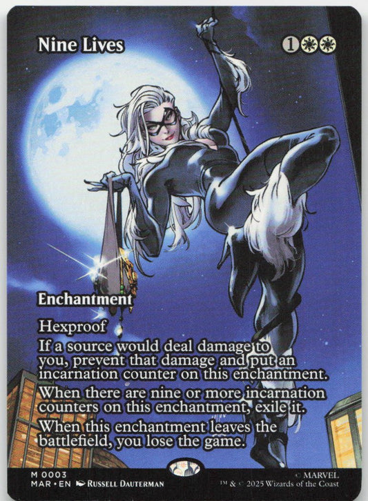 Nine Lives (Borderless) M Marvel Eternal-Legal 3 NM