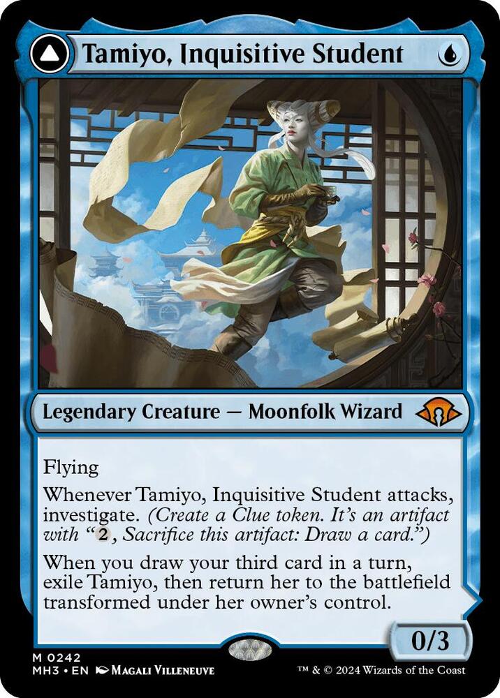 Tamiyo, Inquisitive Student 242 Mythic Modern Horizons 3 NM/M