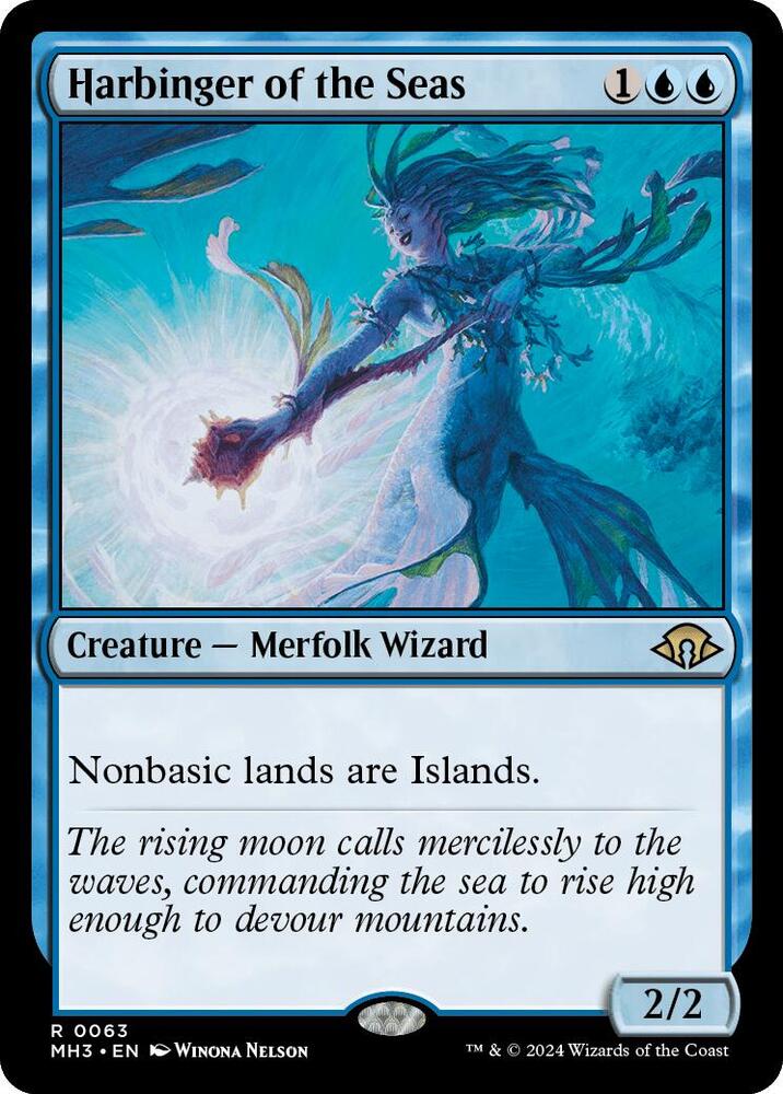 Harbinger of the Seas 63 Rare Modern Horizons 3 NM/M