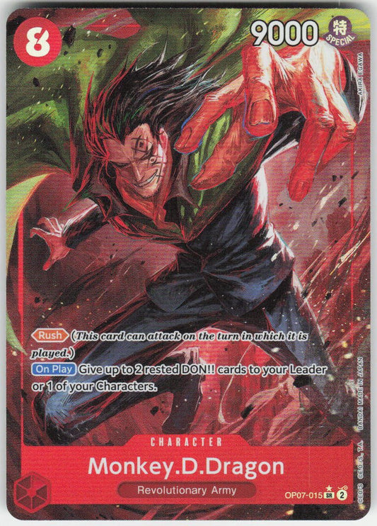 Monkey.D.Dragon (015) (Parallel) SR 500 Years in the Future OP07-015 NM