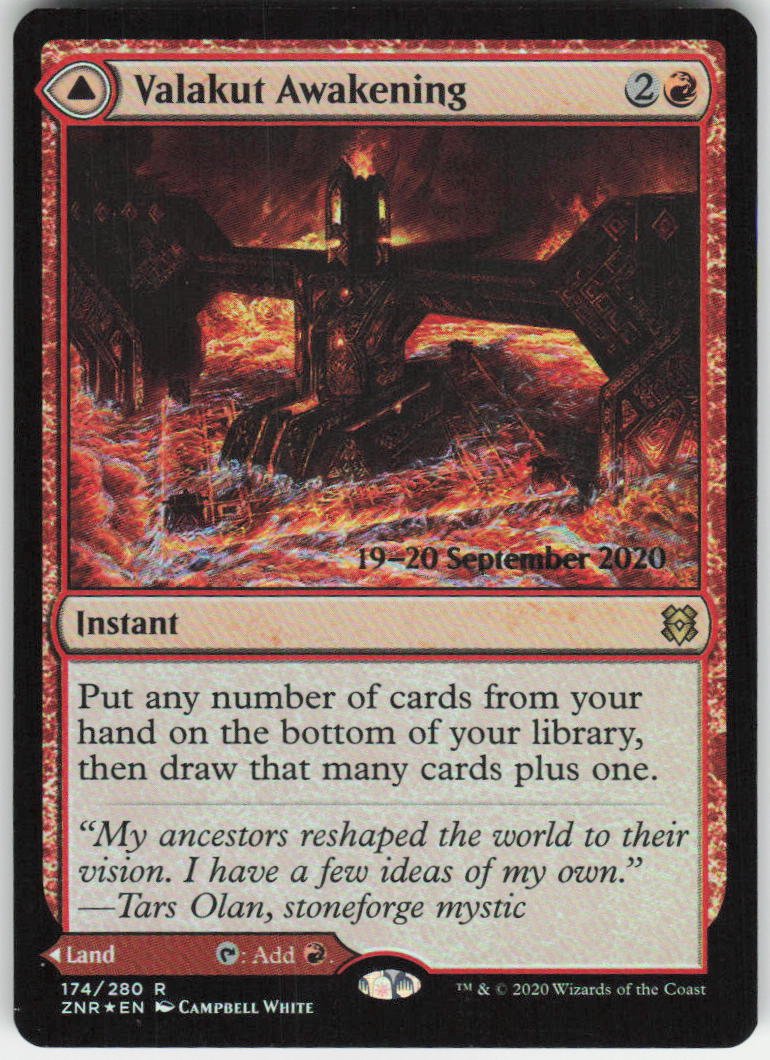 Valakut Awakening R Prerelease Cards 174 NM