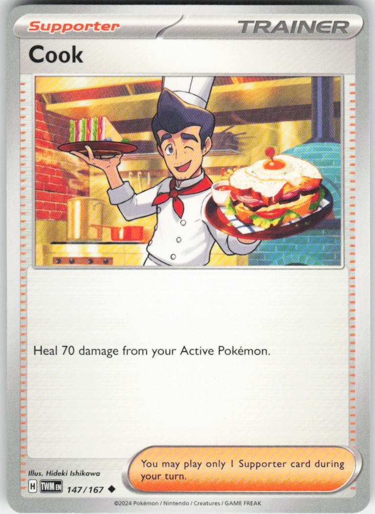 Cook Uncommon SV06: Twilight Masquerade 147/167 NM