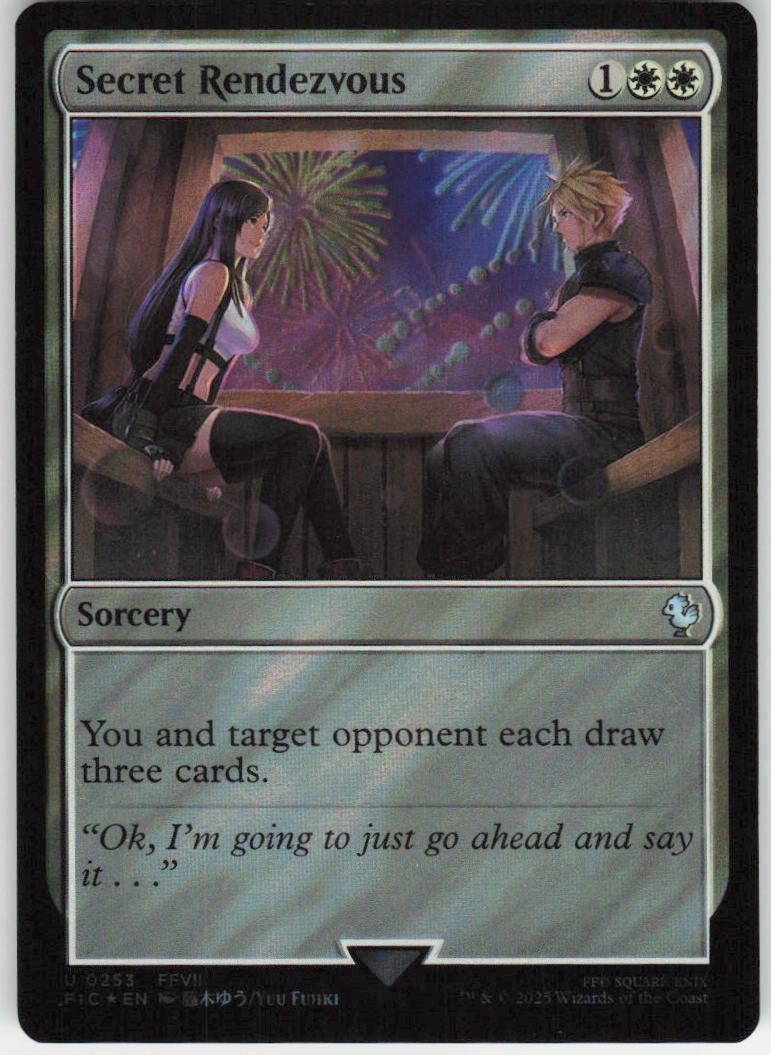 Secret Rendezvous (0253) (Surge Foil) U Commander: FINAL FANTASY 253 NM