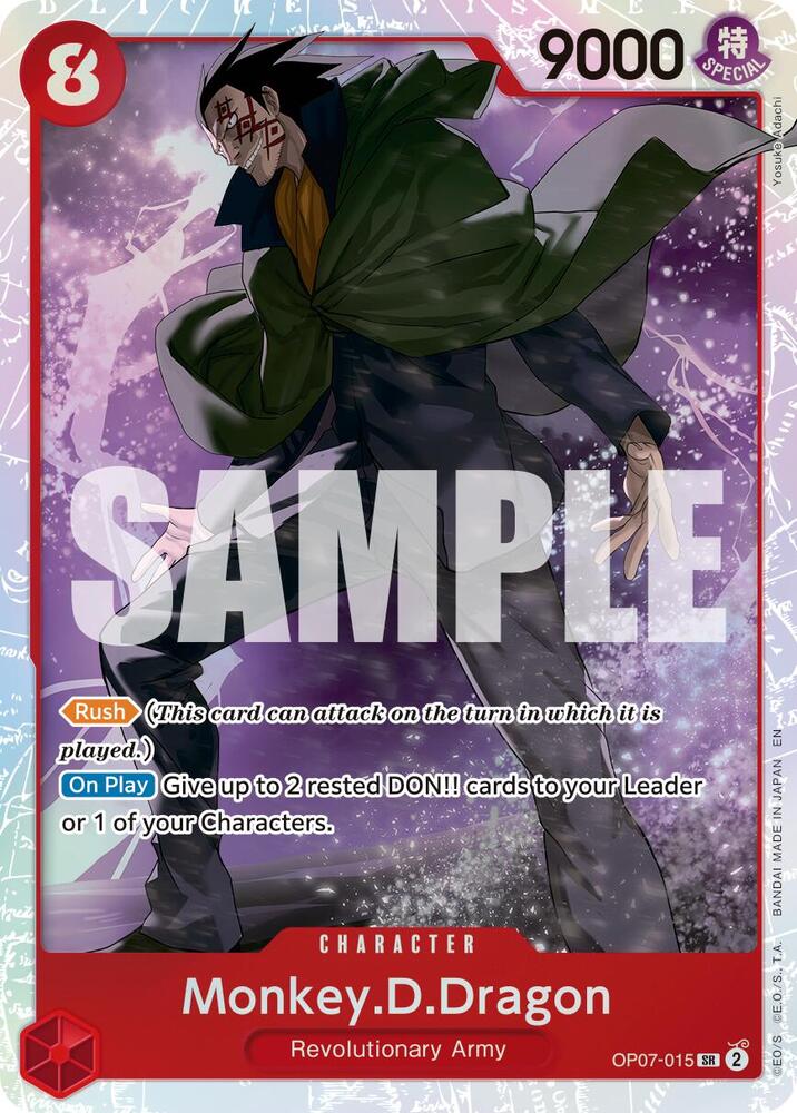 Monkey.D.Dragon (Reprint) OP07-015 Premium Booster -The Best- Vol. 2 NM/M