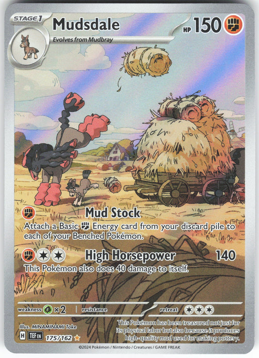 Mudsdale - Illustration Rare SV05: Temporal Forces 175/162 NM